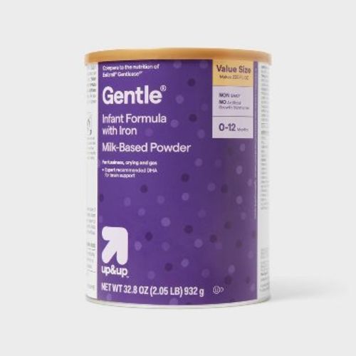 Value Size Base Gentle Can - 32.8oz - up&up™: Gluten-Free, Lactose Sensitivity, Infant Milk Formula