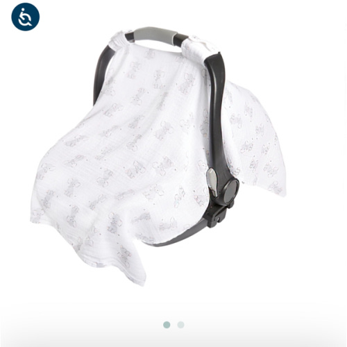 Safari Babes Muslin Car Seat Cover | aden + anais