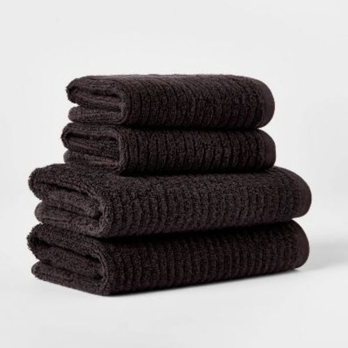 Quick Dry Ribbed Towel Set - Threshold™