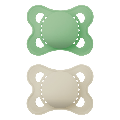 MAM Original Matte Pacifier, 0-6 Months, 2 Pack