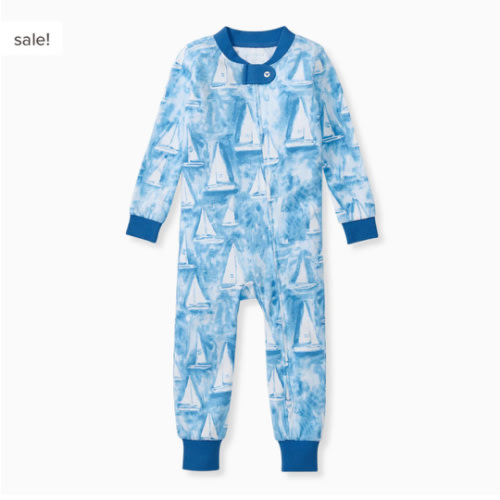 Mediterranean Sailing Organic Cotton Sleeper – Burt's Bees Baby