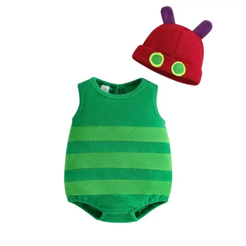 FOCUSNORM Baby Caterpillar Costume Infant Girl Boy Halloween - TikTok Shop
