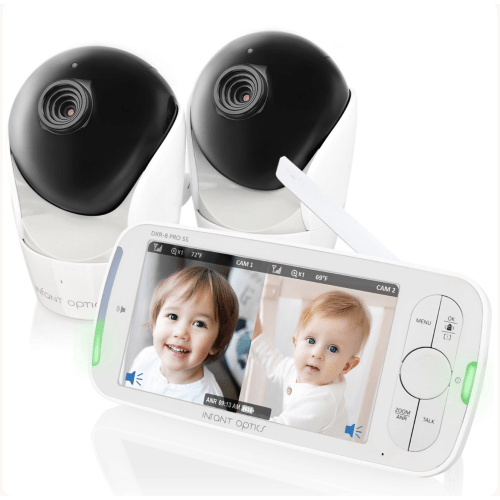 DXR-8 PRO SS Full Kit — Patented Dual Audio Split Screen Baby Monitor