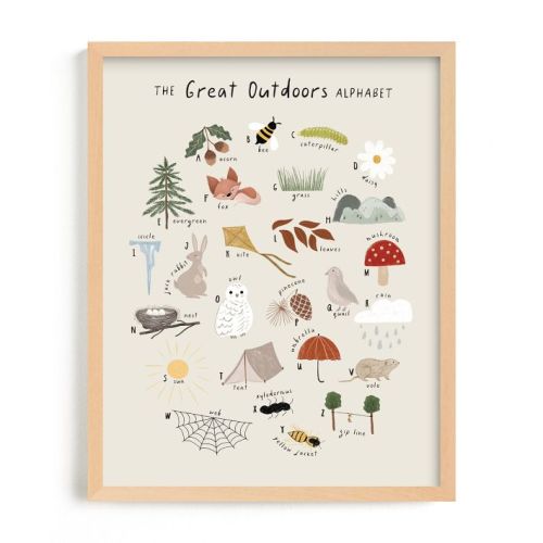 The Great Outdoors Framed Wall Art by Minted for West Elm 11” x 14”