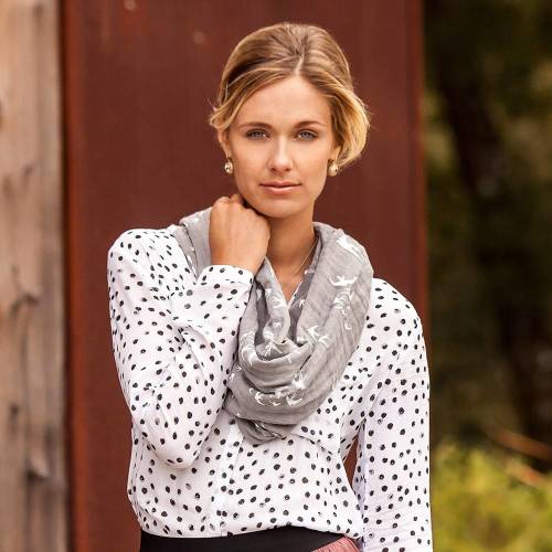 Nightingale Muslin Nursing Scarf