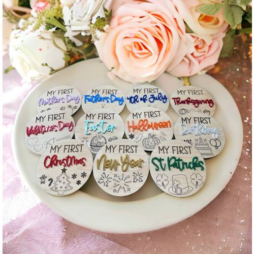 Baby birth milestones, gifts for baby, baby shower gifts, newborn birth announcement, newborn photo props, infant monthly photoshoot