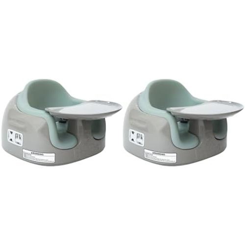 Bumbo 2 Pack 3-in-1 Infant Multi-Seat with Tray, 6 to 36 Mos., Breige/Agave