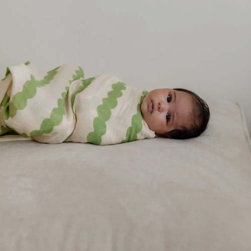 BAMBOO SWADDLE WRAP | EDAMAME