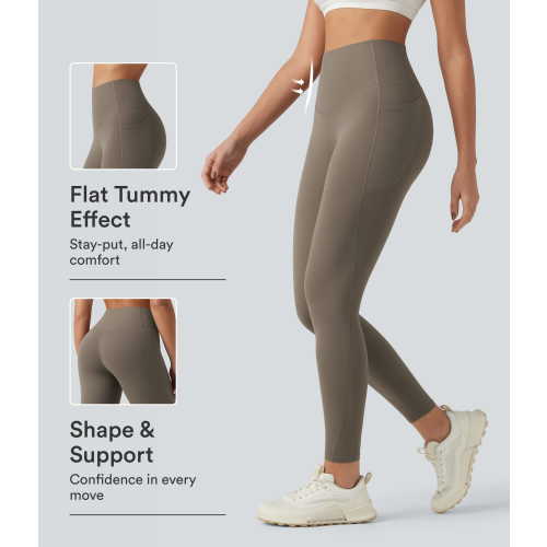 Women’s Halara UltraSculpt™ High Waisted Tummy Control Pocket Shaping Training Leggings - Halara