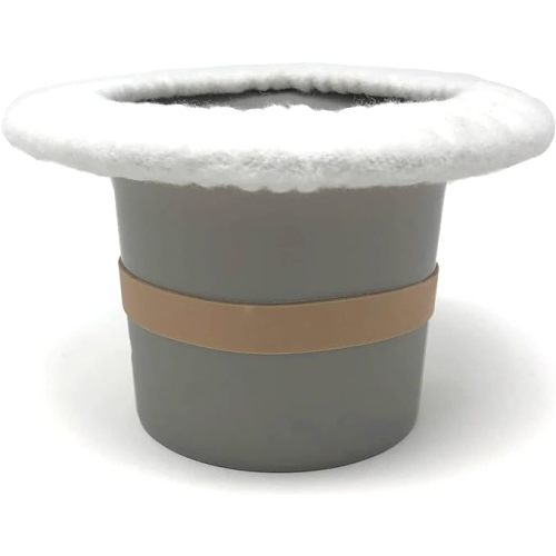 (Turquoise) - Top Hat Potty for Newborn Infant Potty Training Elimination Communication Includes 100% Cotton Undyed Fleece Cosy Anti-Slip Rubber Band for EC Baby Potty Training (Turquoise)