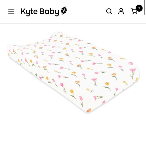 Bamboo Changing Pad Cover | Kyte Baby