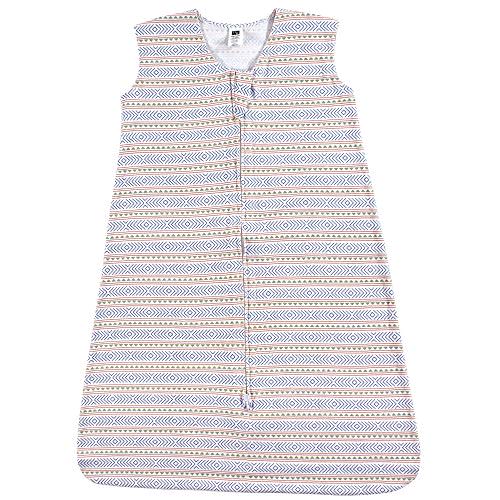 Hudson Baby Unisex BabyCotton Sleeveless Wearable Sleeping Bag, Sack, Blanket