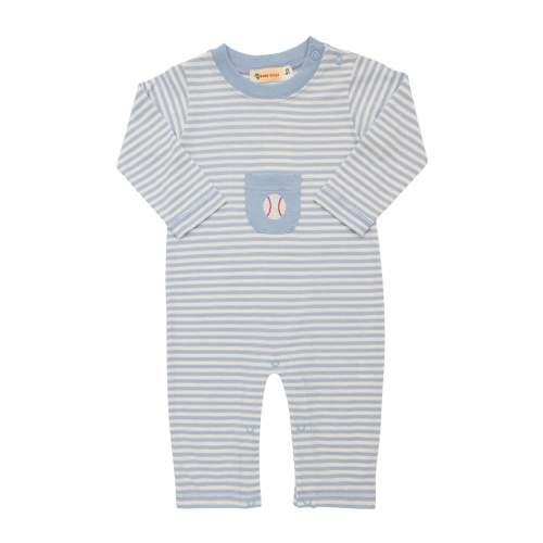 Baseball Pocket Romper