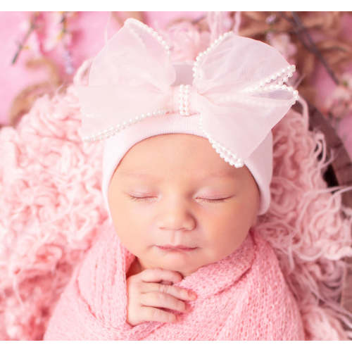Greta Bow Pink