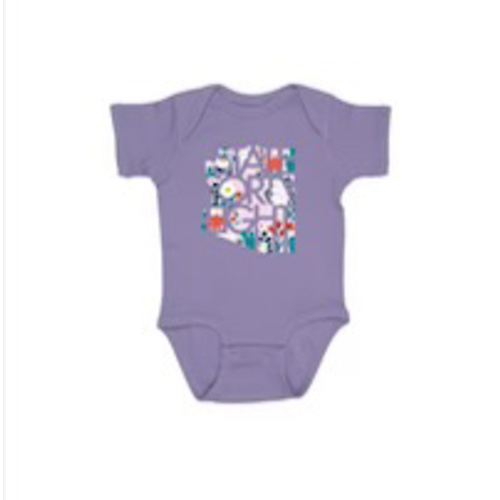Infant Onesie Blossom & Bloom | Lavender