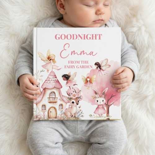 Personalized Fairy Bedtime Book, Custom Fairytale Storybook With Name For Toddlers, Gift for Girl, Bedtime Keepsake