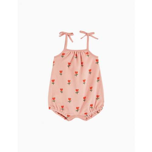 Terry Playsuit in Grande Tulip