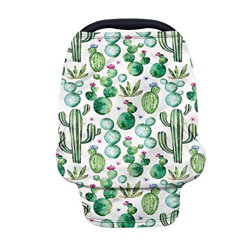 GOSTONG Ball Cactus Car Seat Covers Nursing Cover Carseat Canopy for Babies Privacy Protection,Multi- Use Breastfeeding Covers,Nursing Scarf,Baby Shower Gifts for Boys Girls Babysitting