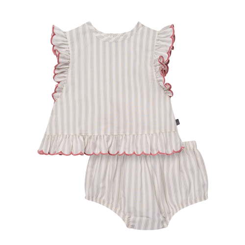 Modern Moments by Gerber Baby Girl Bloomer Outfit Set, 2-Piece, Sizes 0/3 Months - 24 Months