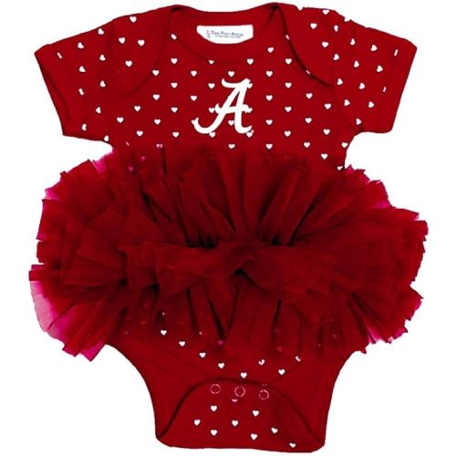 Two Feet Ahead Newborn Baby Girl Bodysuit Tutu Skirt