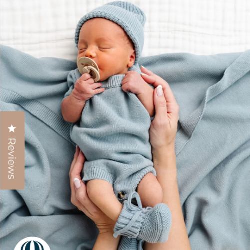 Knit Onesie - Steele