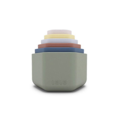 Lalo Bath Stacking Cups - Multi