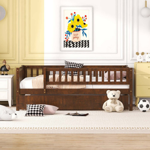 Red Barrel Studio® Kids Daybed Wood Bed with Two Drawers & Reviews | Wayfair