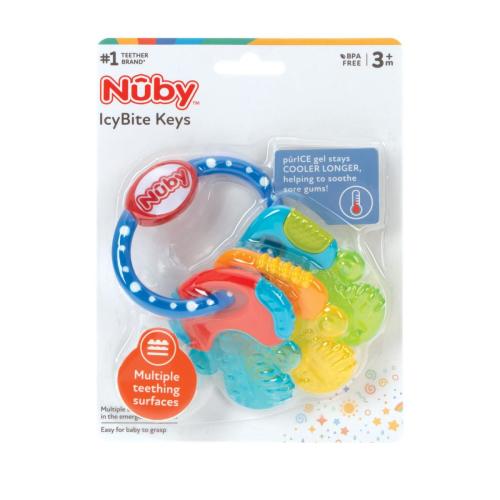 Nuby IcyBite Gel Teether Keys Toy