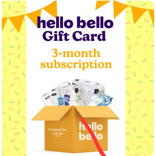 3 Month Diaper & Wipes Subscription