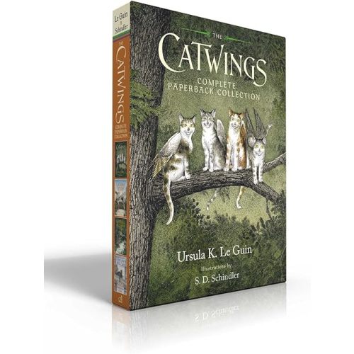 The Catwings Complete Paperback Collection (Boxed Set): Catwings; Catwings Return; Wonderful Alexander and the Catwings; Jane on Her Own Paperback – October 24, 2023