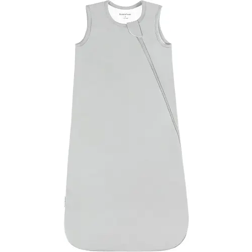 BubblePanda Rayon Made from Bamboo Sleep Sack 6-12 Months 0.5 Tog Soft Lightweight Toddler Sleep Sack for Babies 2-Way Zipper Wearable Blanket Baby 6 Months