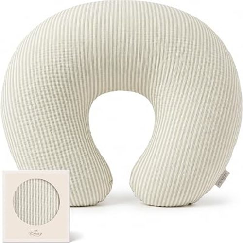 Konssy Muslin Nursing Pillow Covers, Soft Cover for Breastfeeding Pillows