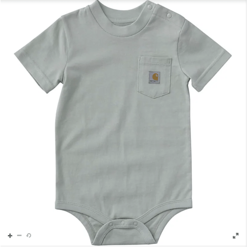 Kids' Short Sleeve Pocket Bodysuit (Baby) | Carhartt