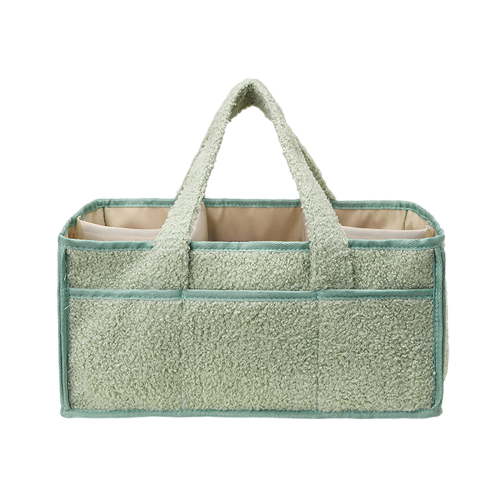 Portable Baby Caddy Organizer Durable Nursery Storage Changing Table Large Capacity Handle