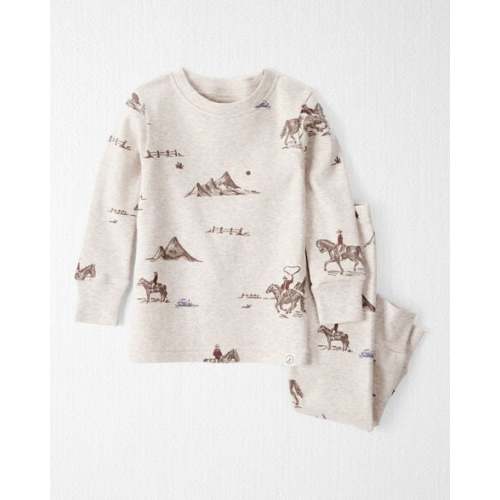 Baby Organic Cotton Pajamas in Western Rodeo Print - Little Planet | Carter's