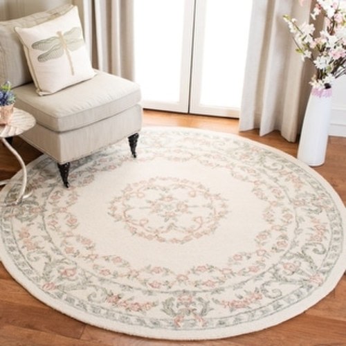 SAFAVIEH Handmade Aubusson Kattie Traditional Oriental Wool Rug