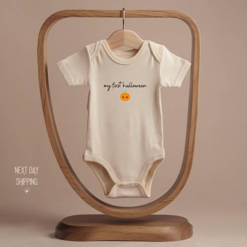 First Halloween Baby Outfit - Halloween Baby Bodysuit - My First Halloween Outfit - 1st Halloween Baby Outfit - Cute Announcement Outfit