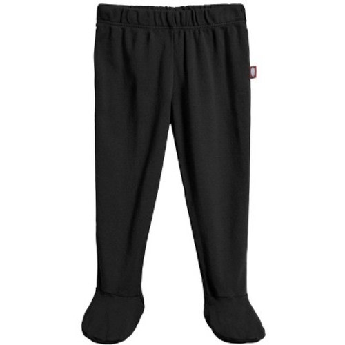 City Threads Organic Cotton Soft Footed Baby Pants | Black - Preemie