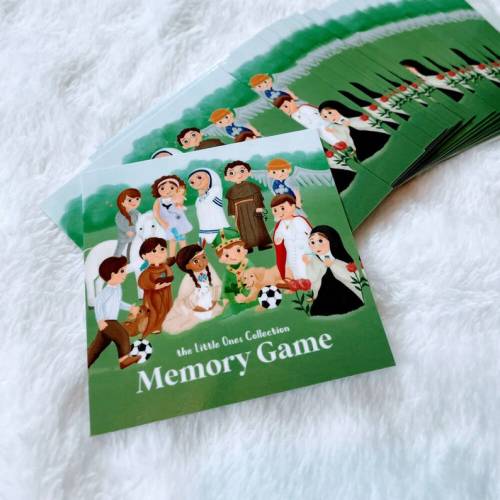 Catholic Saint Alphabet Memory Game
