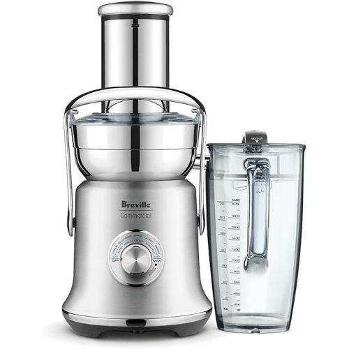 Breville Commercial CJE830BSS1BNA1 Juice Fountain XL Pro Centrifugal Juicer Machine, 70 oz Jug, Brushed Stainless Steel