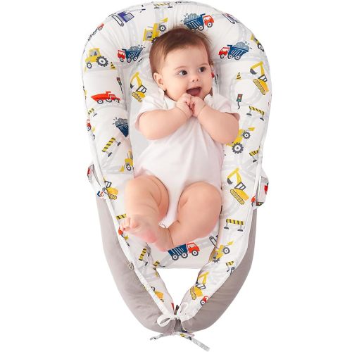 Viviland Baby Lounger Snuggle Me Lounger Fits 0-24 Months Newborn Infant Babies, Truck