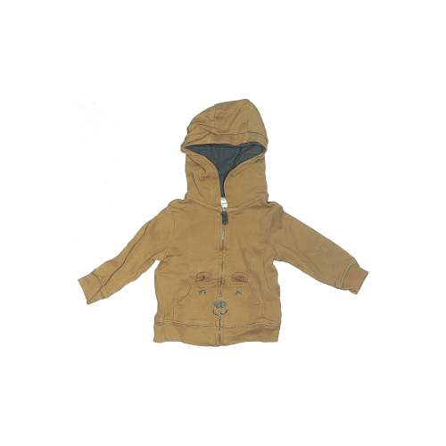 Used Carter 100% Cotton Solid Tan Jacket 3-6 MO / 6 MO