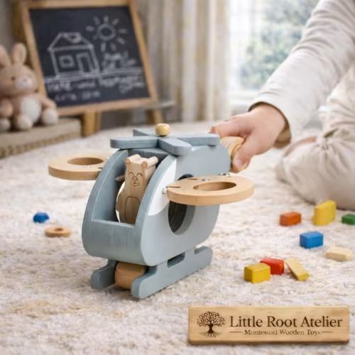Helicopter Busy Board Toy