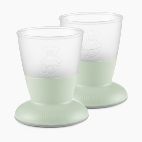 Babybjörn Baby Cup (2 Pack) - Powder Green