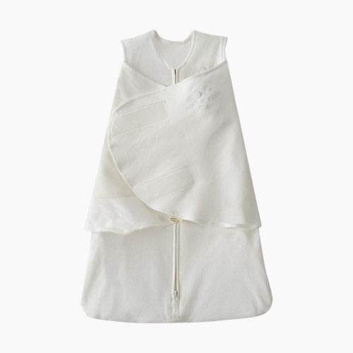 Halo SleepSack Swaddle Organic Cotton - Cream, Newborn