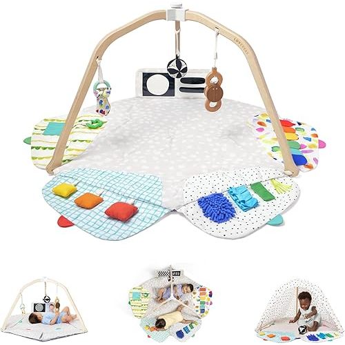 LOVEVERY | The Play Gym | Award Winning For Baby , Stage-Based Developmental Activity Gym & Play Mat for Baby to Toddler