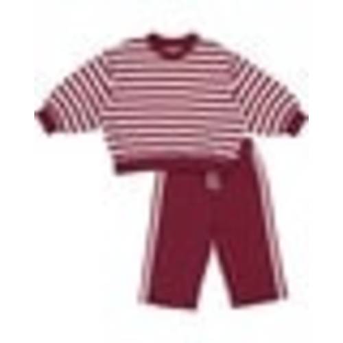 Dark Red Baby Striped Jumper And Pant Set | Best&Less™ Online