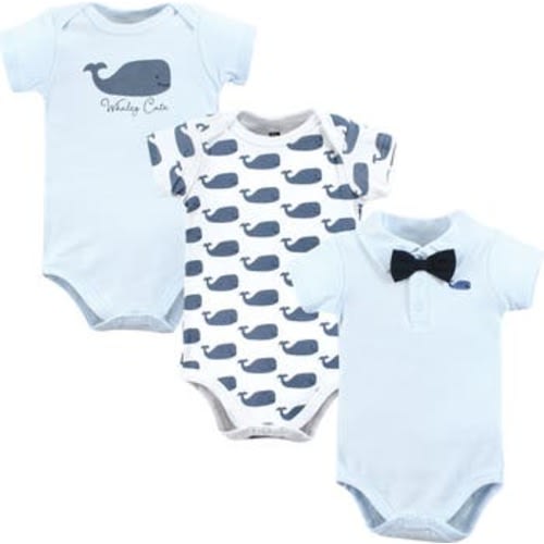 Cotton 3-Piece Bodysuit Bundle, 0-3M