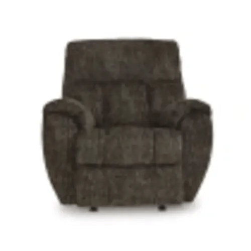 Ashley Stayfish Chocolate Rocker Recliner