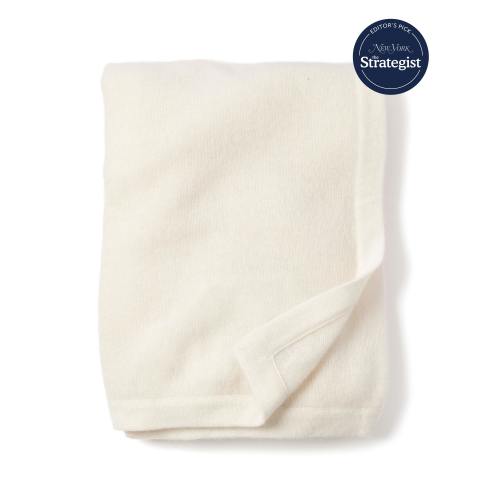 Cashmere Baby Blanket in Ivory
